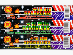 Keystone Fireworks Sparkler - Label