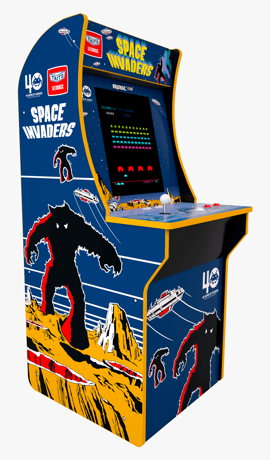 Space Invaders Arcade Cabinet 
 