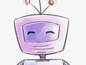 Transparent Cute Robot 
