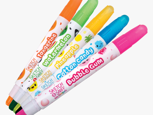 The Sketch Sniff Gel Crayons Pack Includes - Sketch And Sniff Gel Crayons