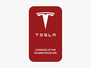 Tesla Charging Station Sign