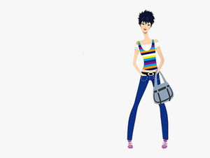 Shopping Bag Girl Fashion - Vector Graphics