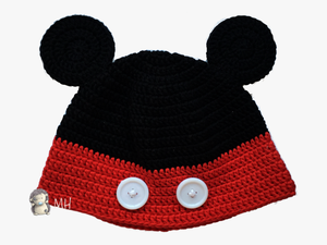 Mickey Mouse Free Crochet Pattern Hat