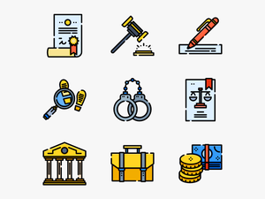 Law And Justice - Work Ethic Icons
