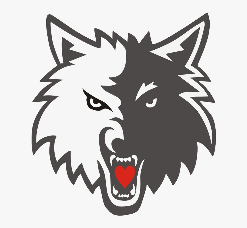 Wolf Clipart Logo Image And For Free Teachers Transparent - Minnesota Timberwolves Logo