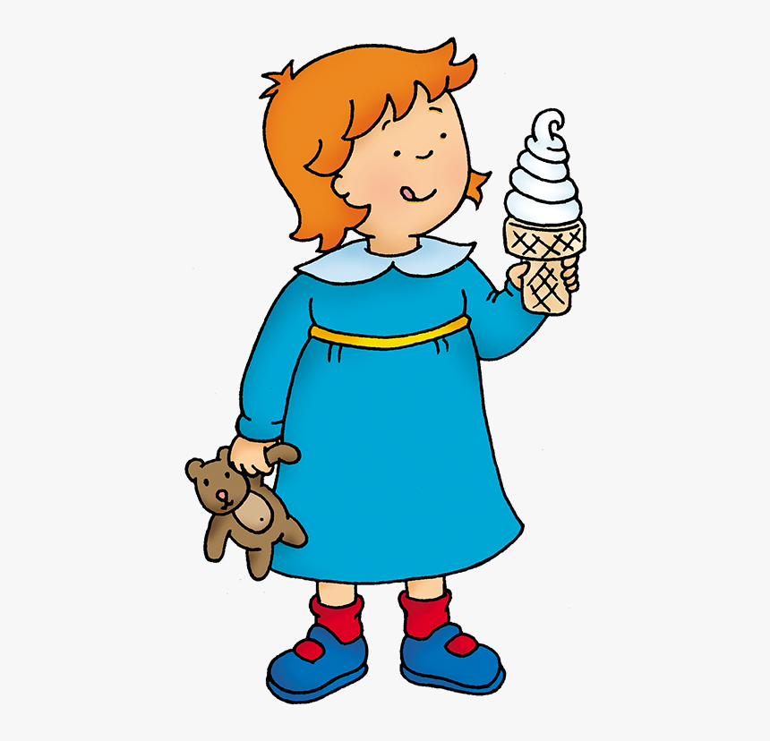 Transparent Caillou Png - Rosie Caillou