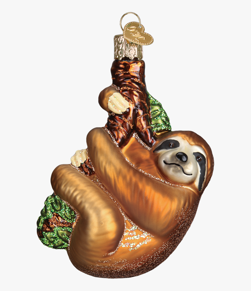 Sloth Ornament - Old World Chris