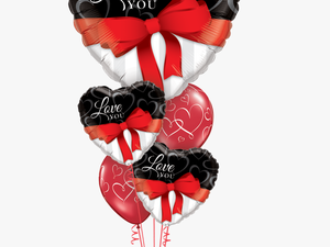 Qualatex Valentines Day Balloon Bouquet