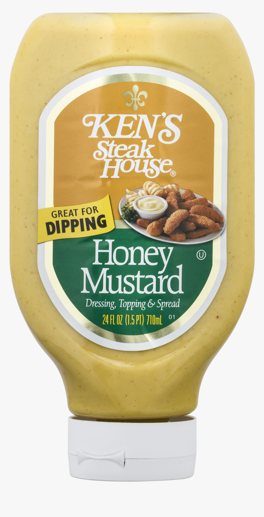 Transparent Mustard Png - Ken-s Steakhouse Honey Mustard