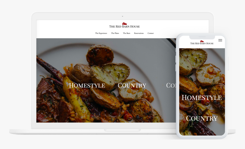 Restaurant Website Template - Web Design