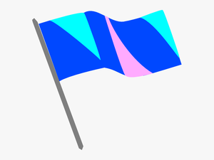 Transparent Color Guard Flag