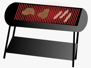 Simple Bbq Grill Vector Clipart Image - Barbecue Grill Clipart Png