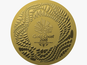 Medal Design - Gold Medal Commonwealth Games 2018