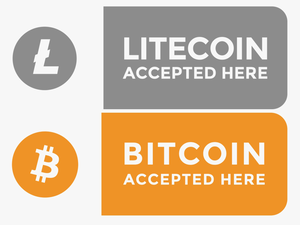 Bitcoin Accepted Here Button Png File - Keep Calm And Listen