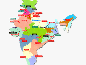 India-map - Paruthi Krishi India Map