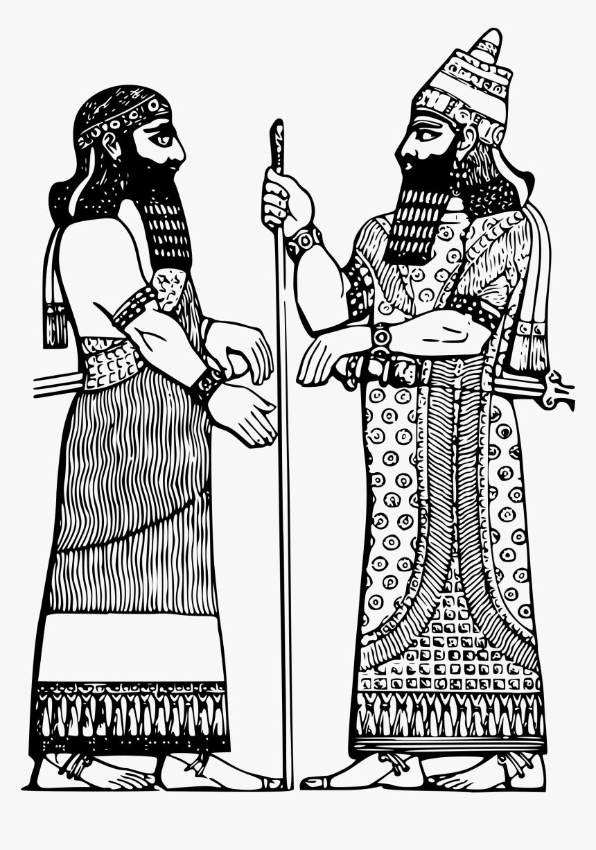 Assyrian King Clip Arts - Ancien