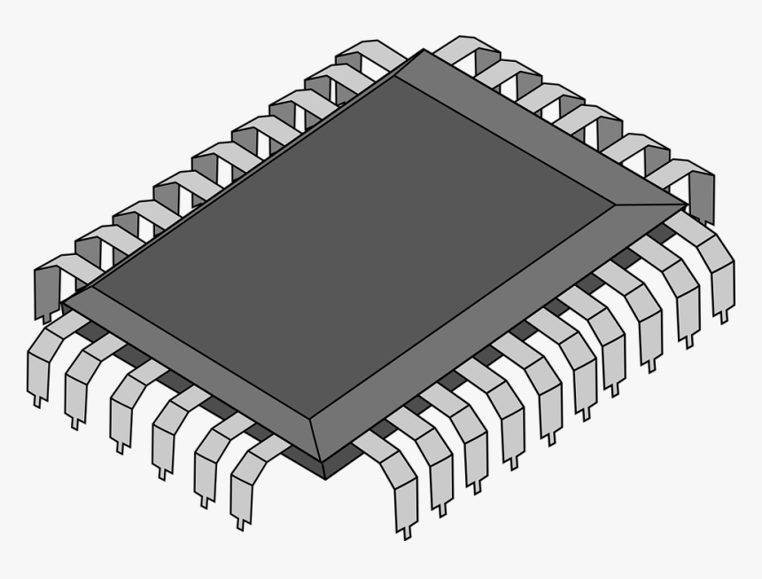 Transparent Circuit Board Vector