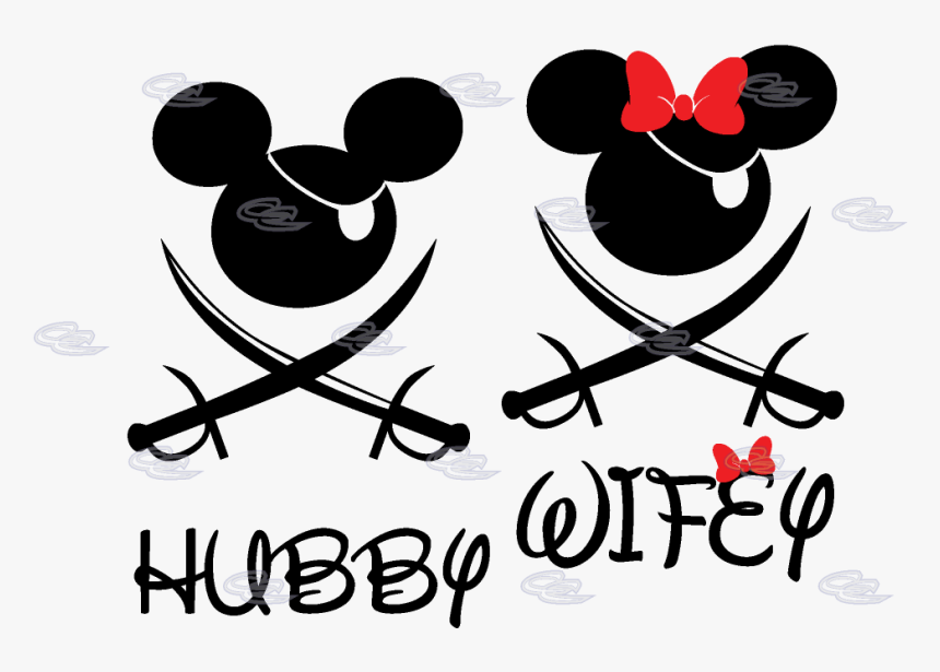 Minnie And Mickey Pirate