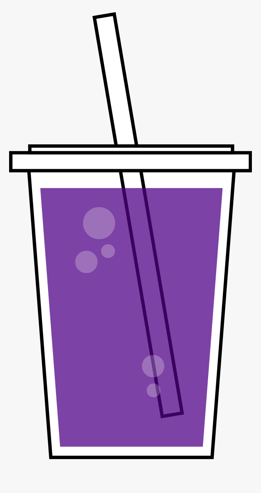 Bunny Fashion Show - Clip Art Purple Drink