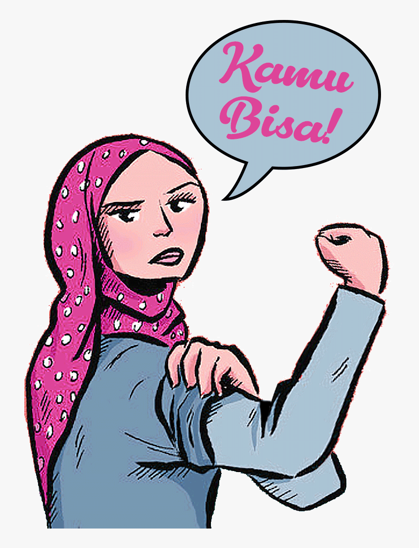 We Can Do It Muslim Woman