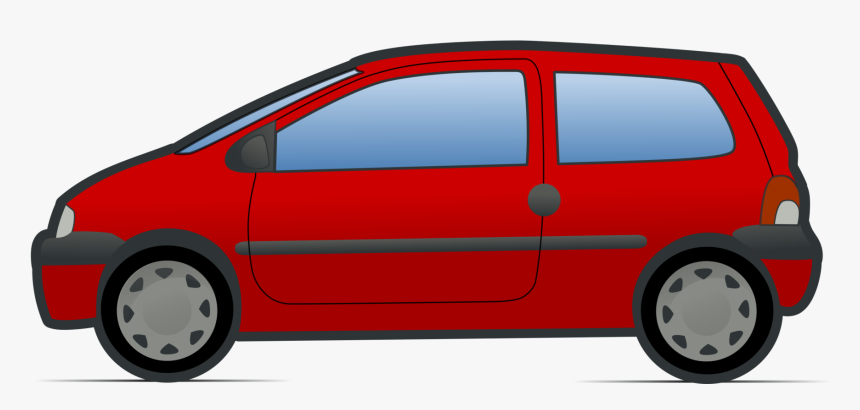 Minivan Cartoon Renault Twingo - Minivan Clipart