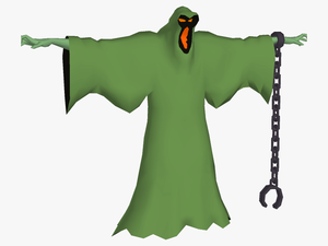 Png Royalty Free Download Green Transparent Ghost - Ghost Monster In Scooby Doo