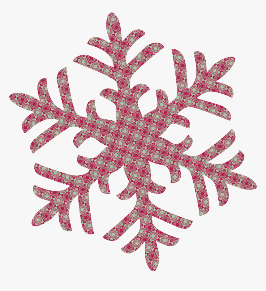 Transparent Background Snowflake Clipart Png