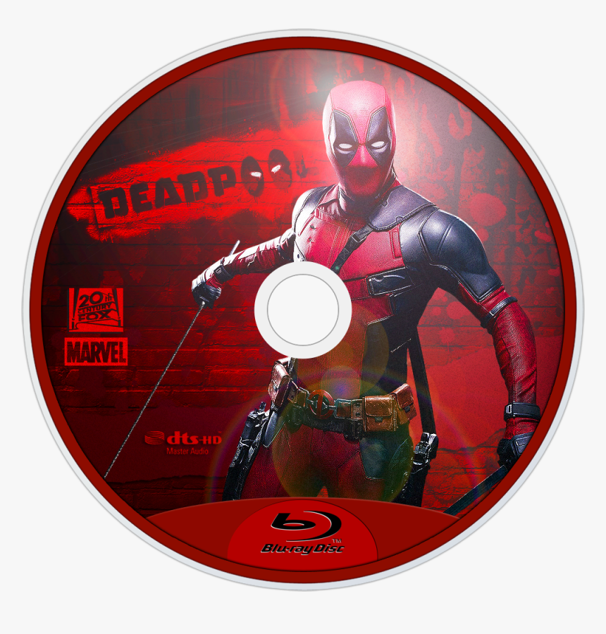 Transparent Dead Pool Png - Deadpool Blu Ray Disc