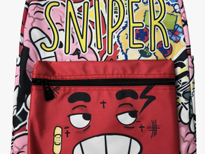 Transparent Backpack Png - Sniper Gang Emoji Backpack