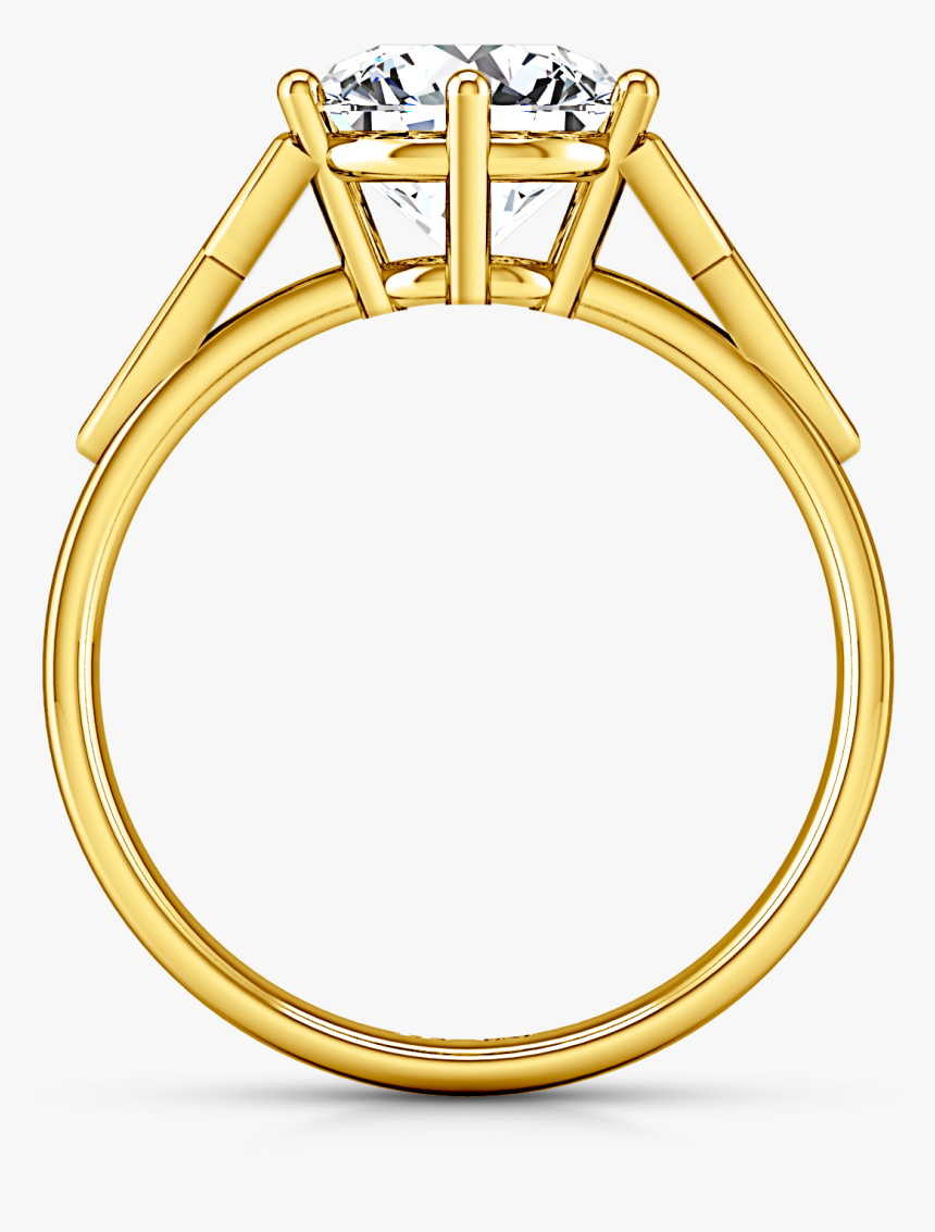 Wedding Ring Rose Gold Transparent