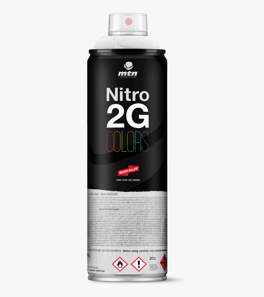 Mtn Nitro 2g Colors Spray Paint - Bottle
