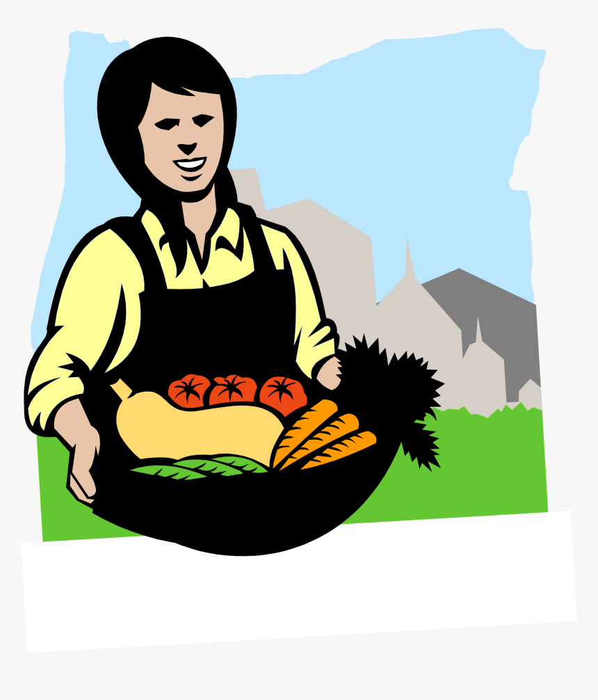 Women In Agriculture Clipart