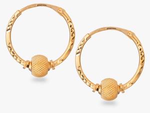 22ct Gold Hoop Earrings - Earrings