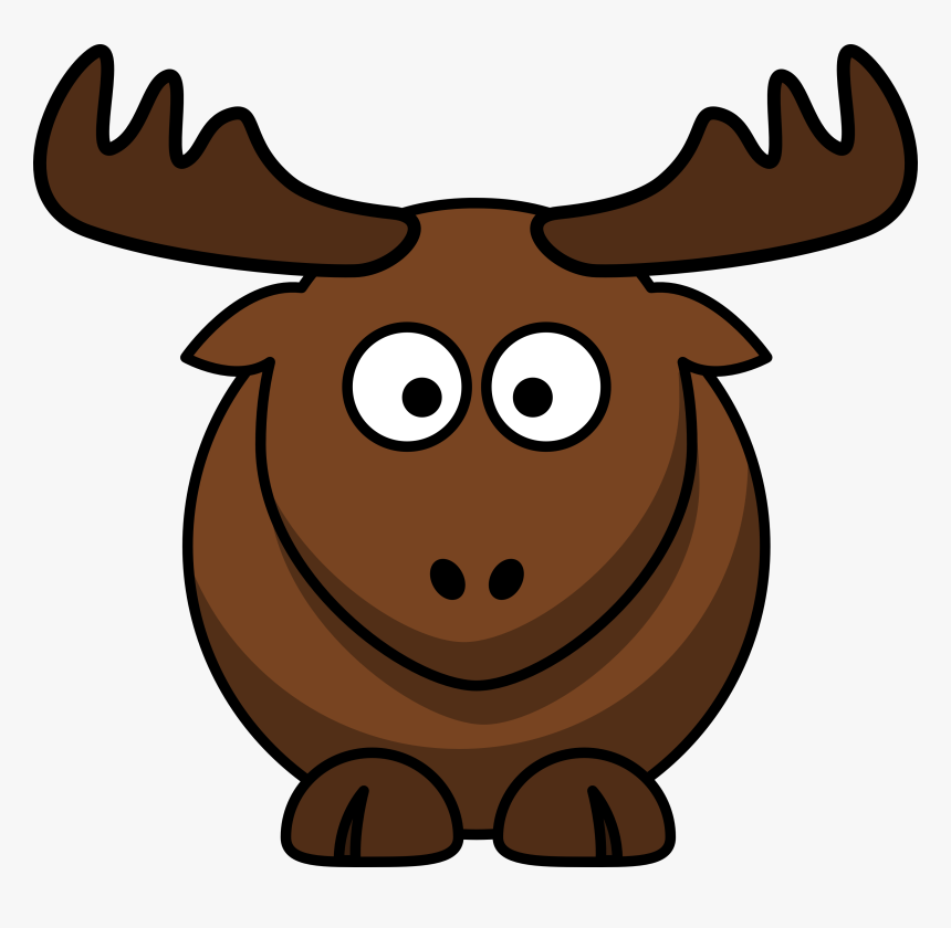 Cartoon Elk Svg Clip Arts - Elk 