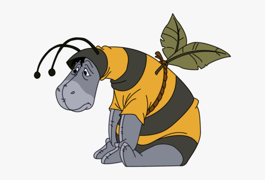 Download Eeyore Png Photo - Eeyore Bee