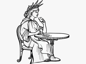 Picture Freeuse Library Of Liberty Illustration To - Liberty Statue Illustration