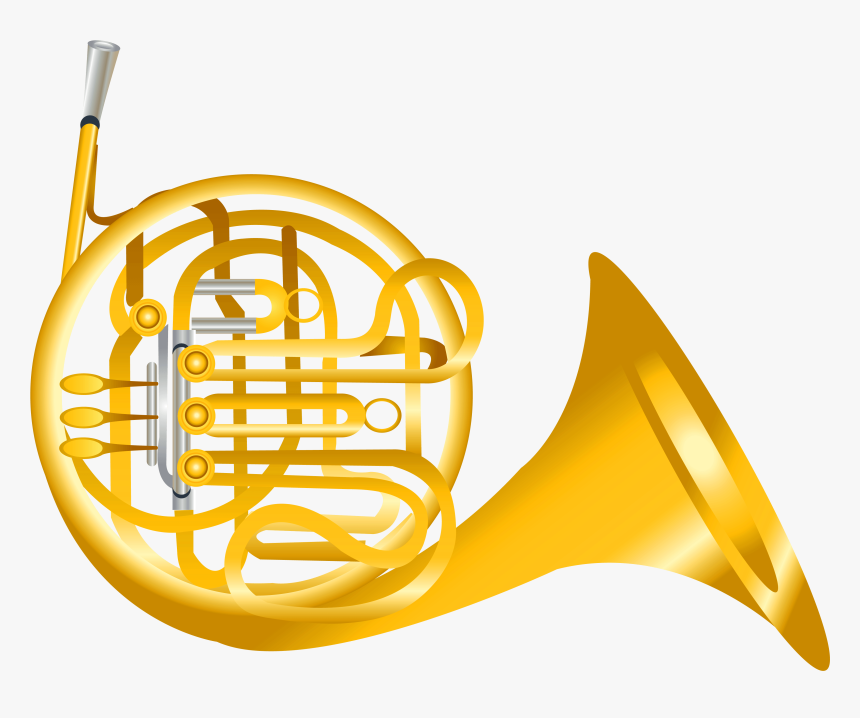French Horn Transparent Png Clipart - French Horn Clipart Png