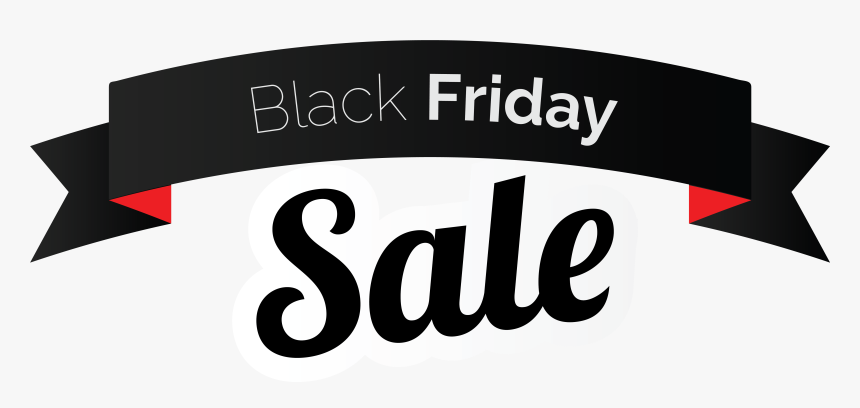 Black Friday Clipart Picture - Banner Black Friday Png
