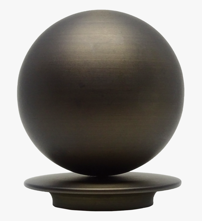 Brushed Bronze 50mm Metal Ball Finial - Sphere