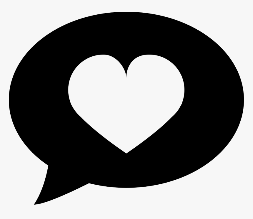 Hype Machine Logo Comments - Heart In Speech Bubble