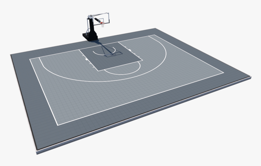 Fiba Basketball Court - Paper