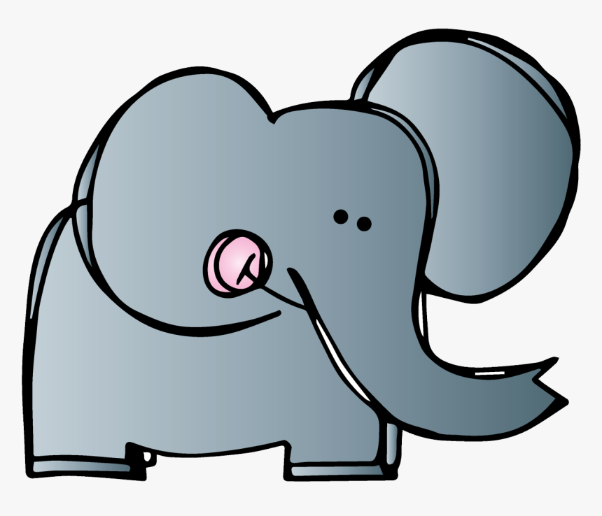 Elephants Clipart Name - Transpa
