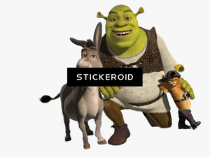 Shrek Actors Heroes - Shrek 2 Donkey Puss In Boots