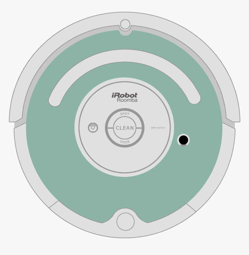 Transparent Roomba Png - Irobot 