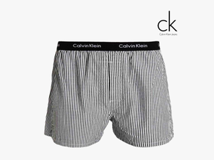 ~calvin Klein Black & White Checks Boxer Short Underwear