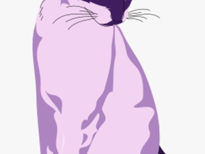 Vector Clip Art - Cat Clip Art Colored