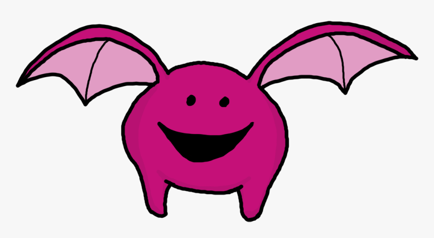 Cute Halloween Bat Clipart - Cute Monsters With Wings