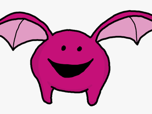 Cute Halloween Bat Clipart - Cute Monsters With Wings
