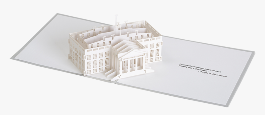 Transparent White House Png - Pop Up Card Paper Die Cut