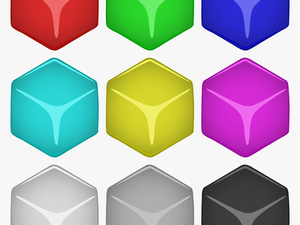 Png Library Stock Colored Block Free On Dumielauxepices - Color Cube Png